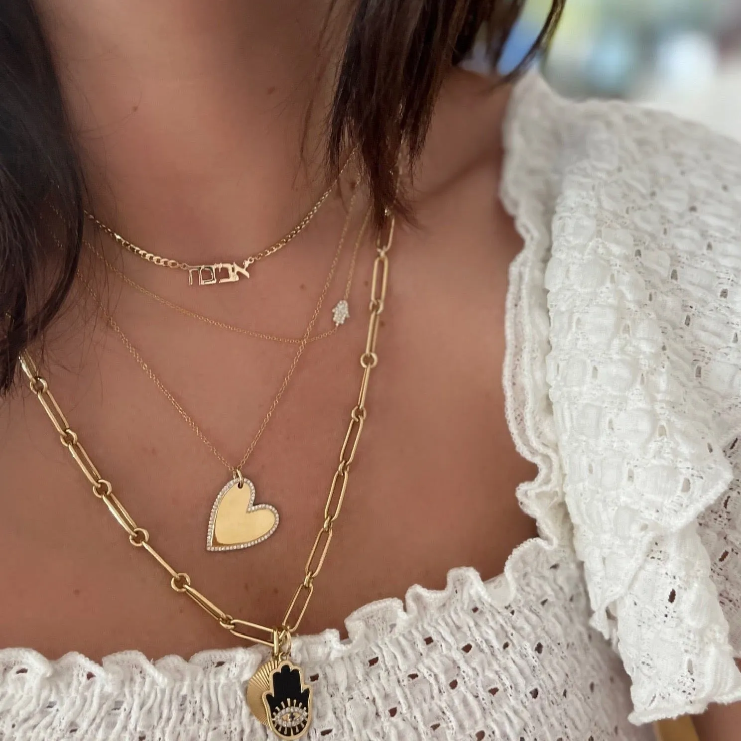 1 1 Link & Loop Chain Necklace