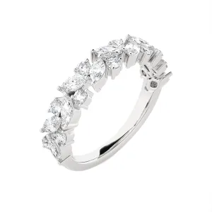 1 3/8 ctw Marquies Lab Grown Diamond Anniversary Ring