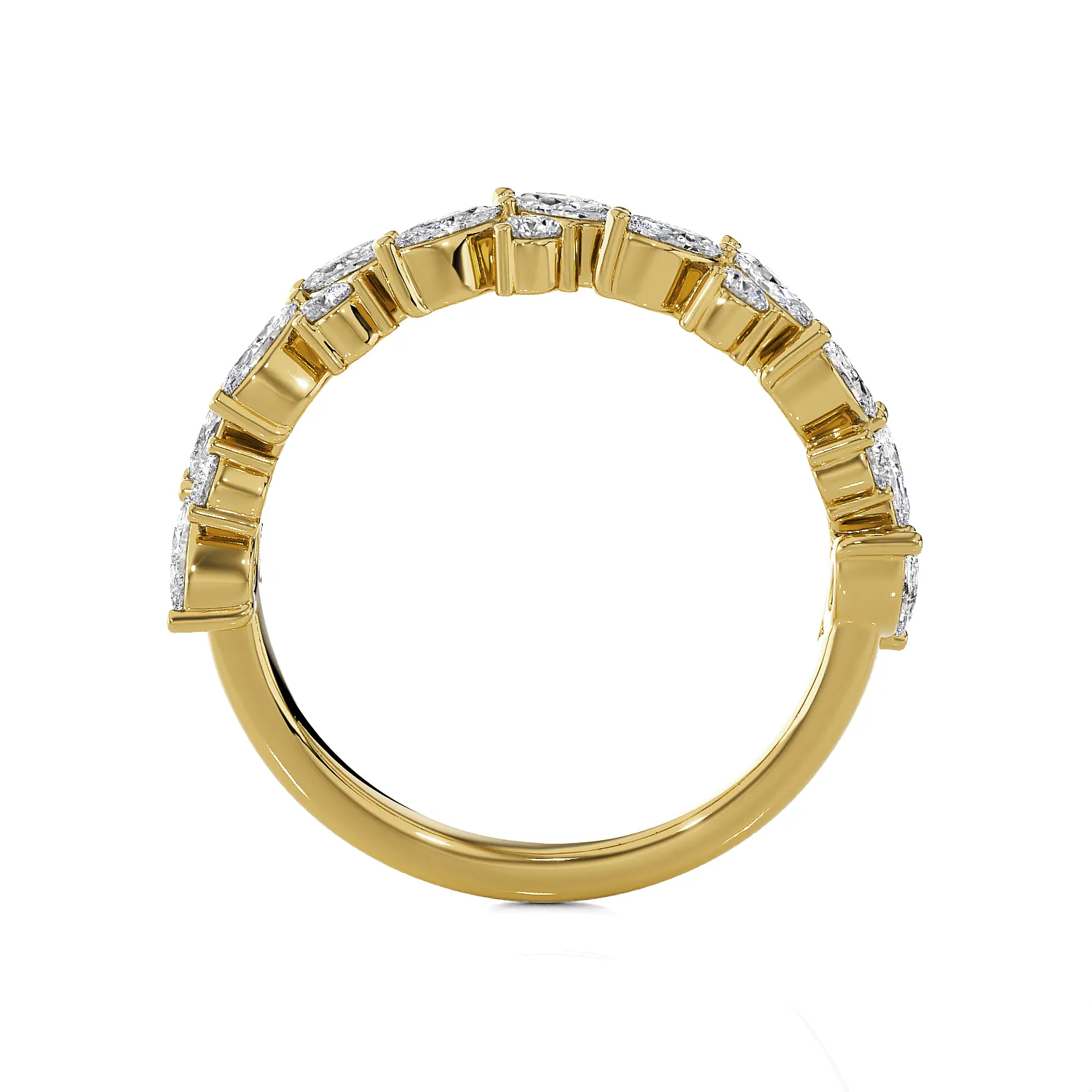1 3/8 ctw Marquies Lab Grown Diamond Anniversary Ring