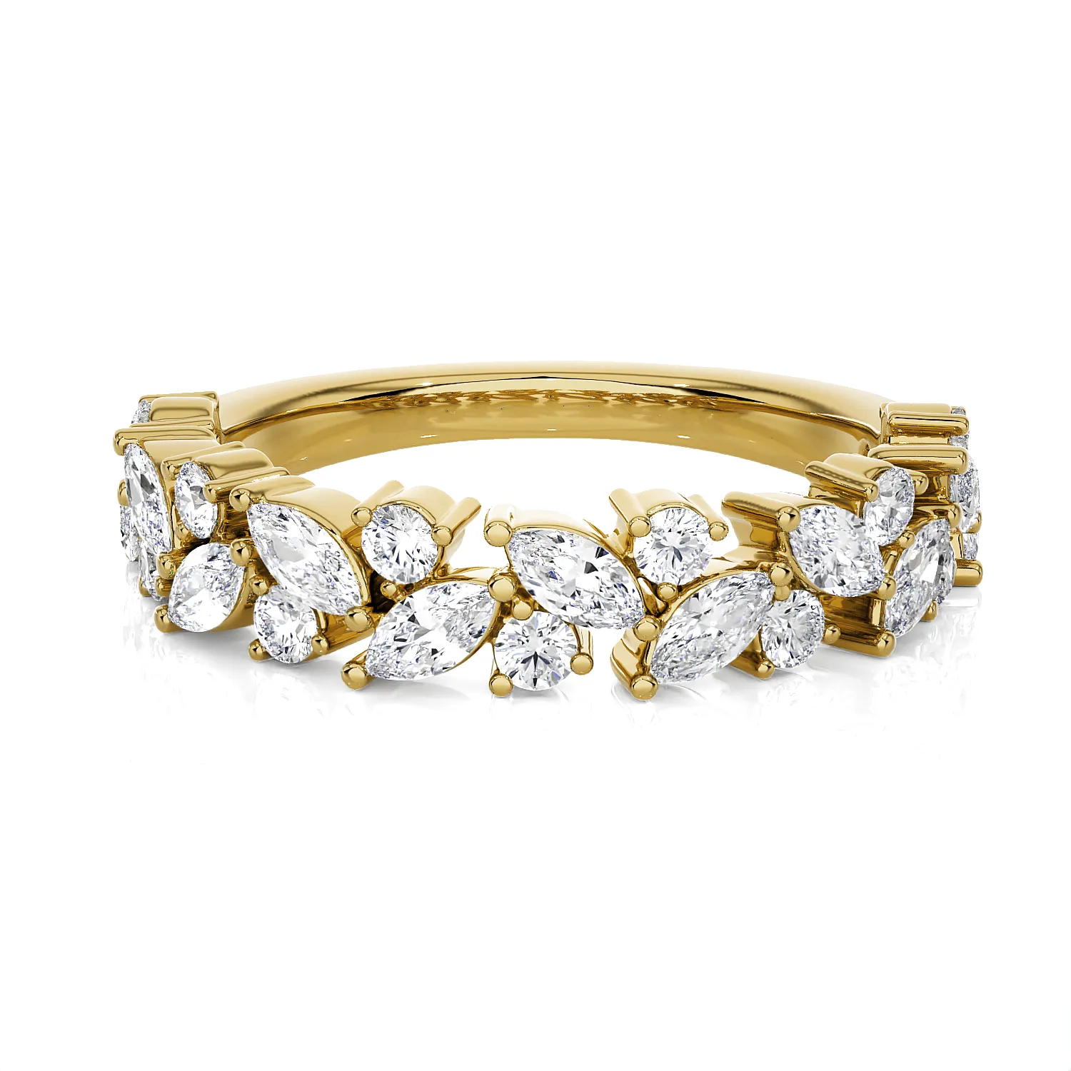1 3/8 ctw Marquies Lab Grown Diamond Anniversary Ring