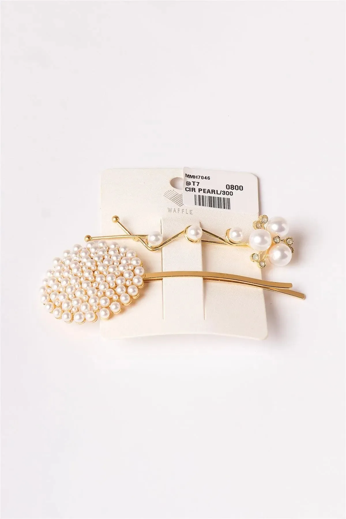 12pcs Gold Pearled Elegant Style Bobby Pins