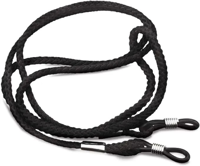 4 Pack | 3x Eyeglasses Cord & 1x Microfibre Cleaning Cloth | Lightweight Glasses Neck Cord, Eyeglass Cords Chain String For Eyeglasses Specs. Spectacles Straps Lanyard Eyewear Strap for Men & Women