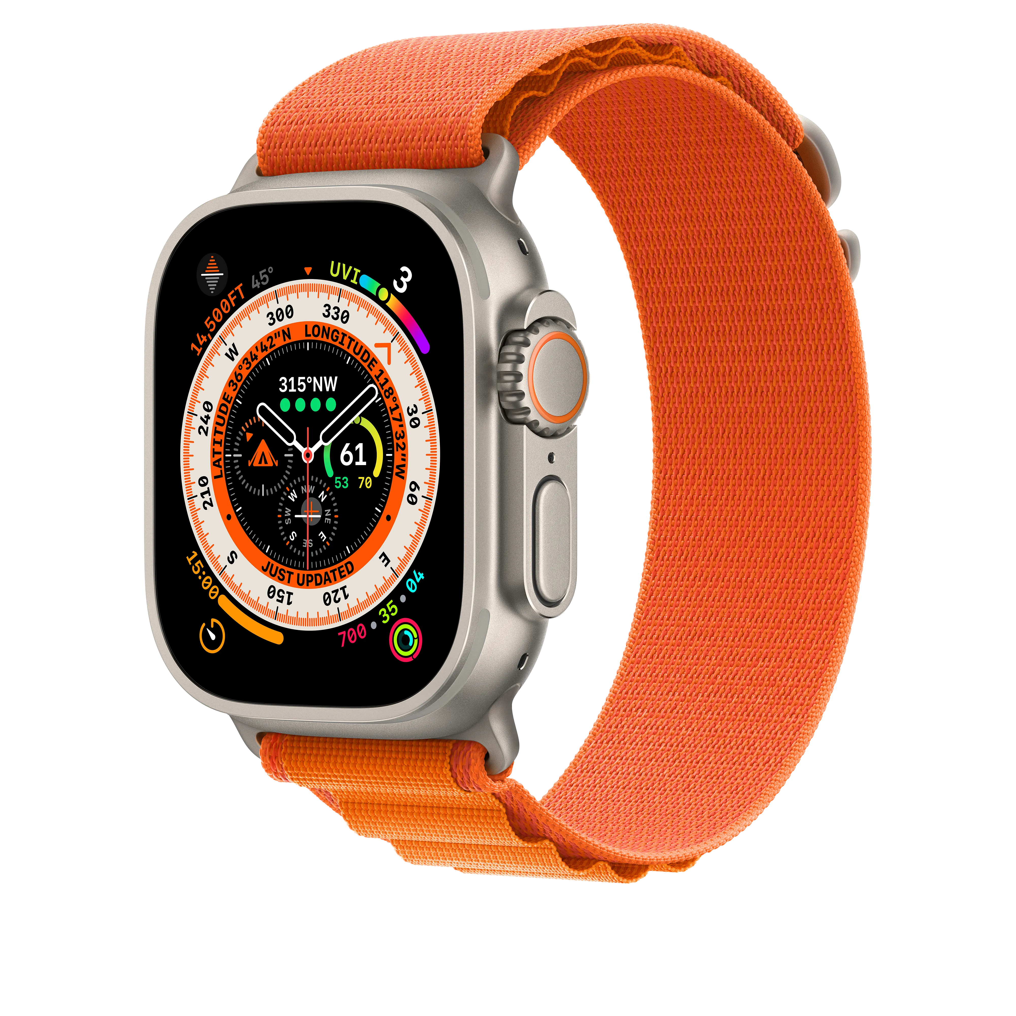 49mm Orange Alpine Loop - Medium