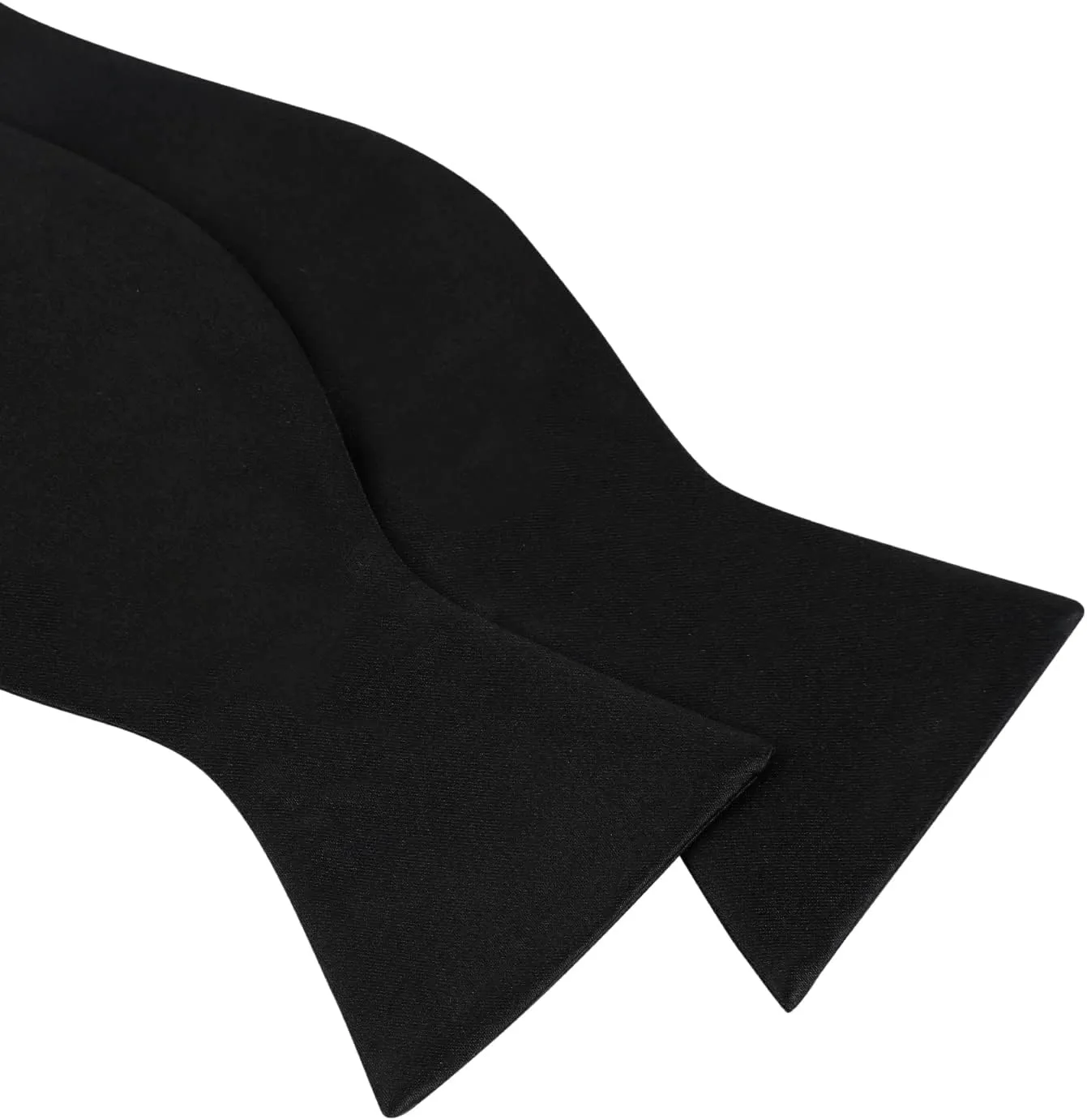 Alizeal Mens Solid Self Bow Tie Jacquard Woven Bowtie for Men Tuxedo