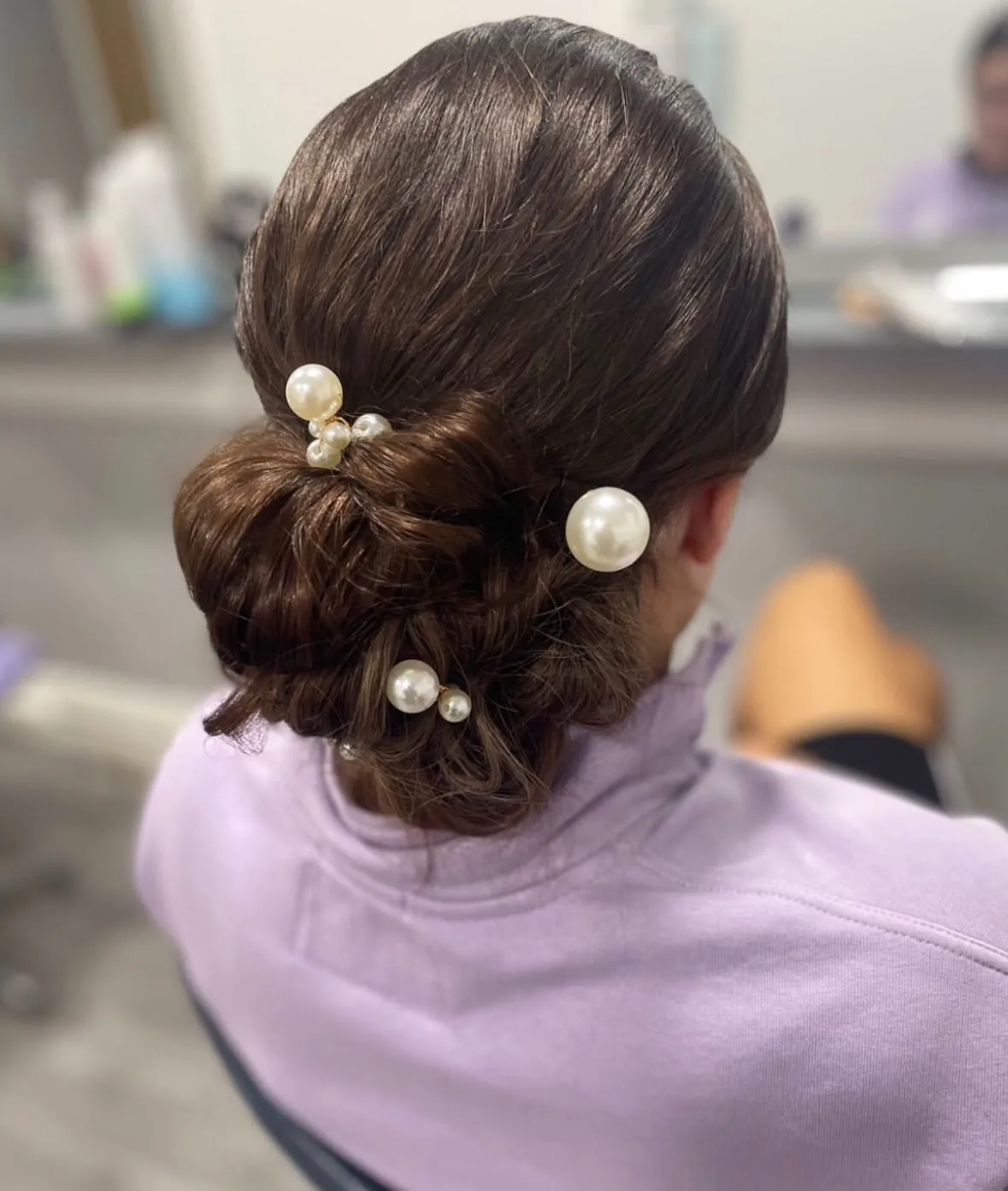 Anya - Pearl Gold Hair Pins