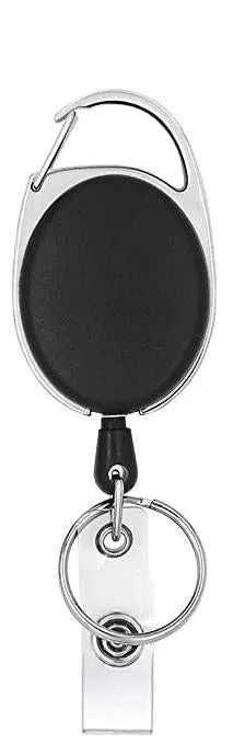 Badge and KeyHolder Retractable Reel Clip and Strap