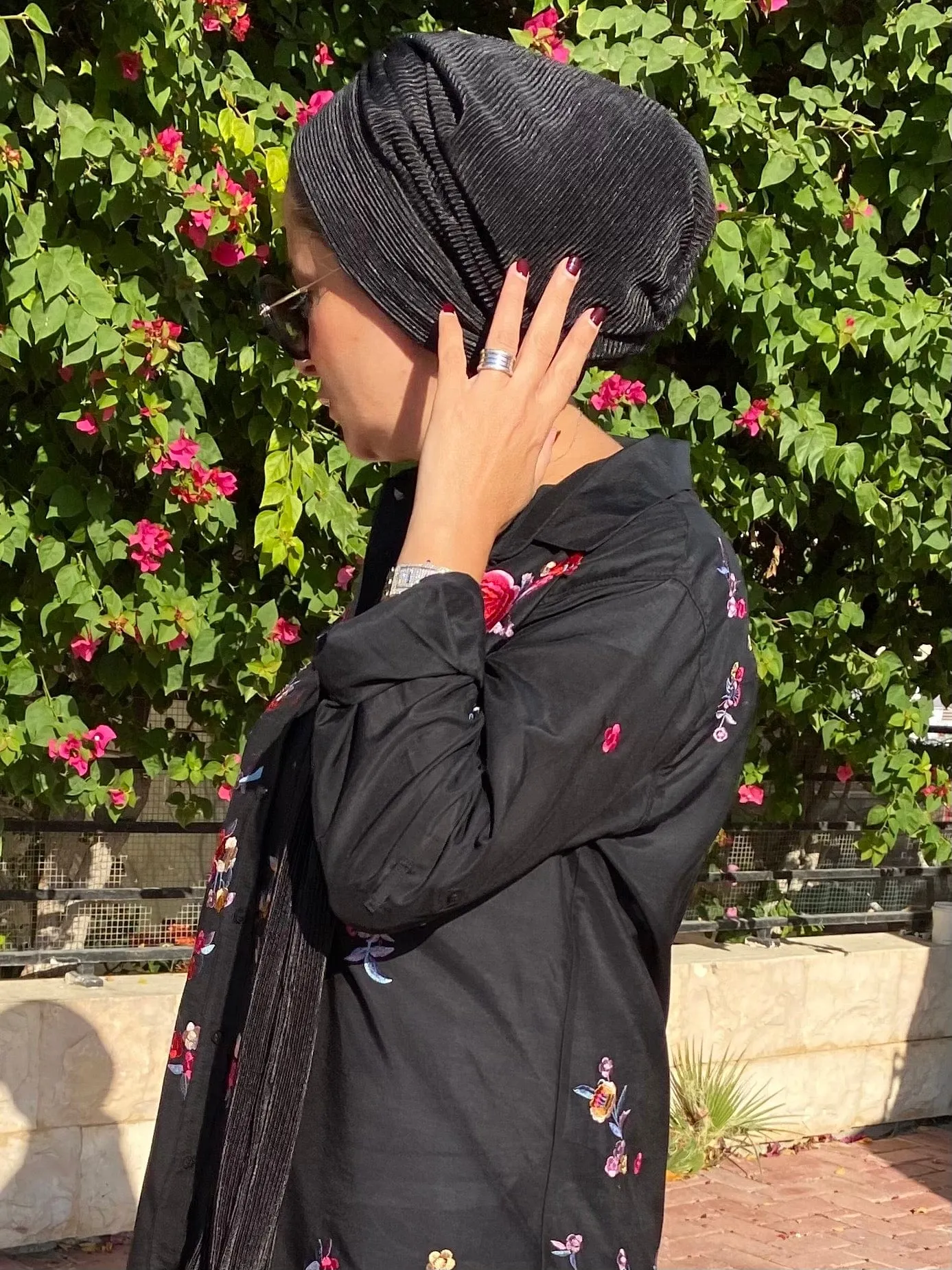 Beanie Wrap - Black