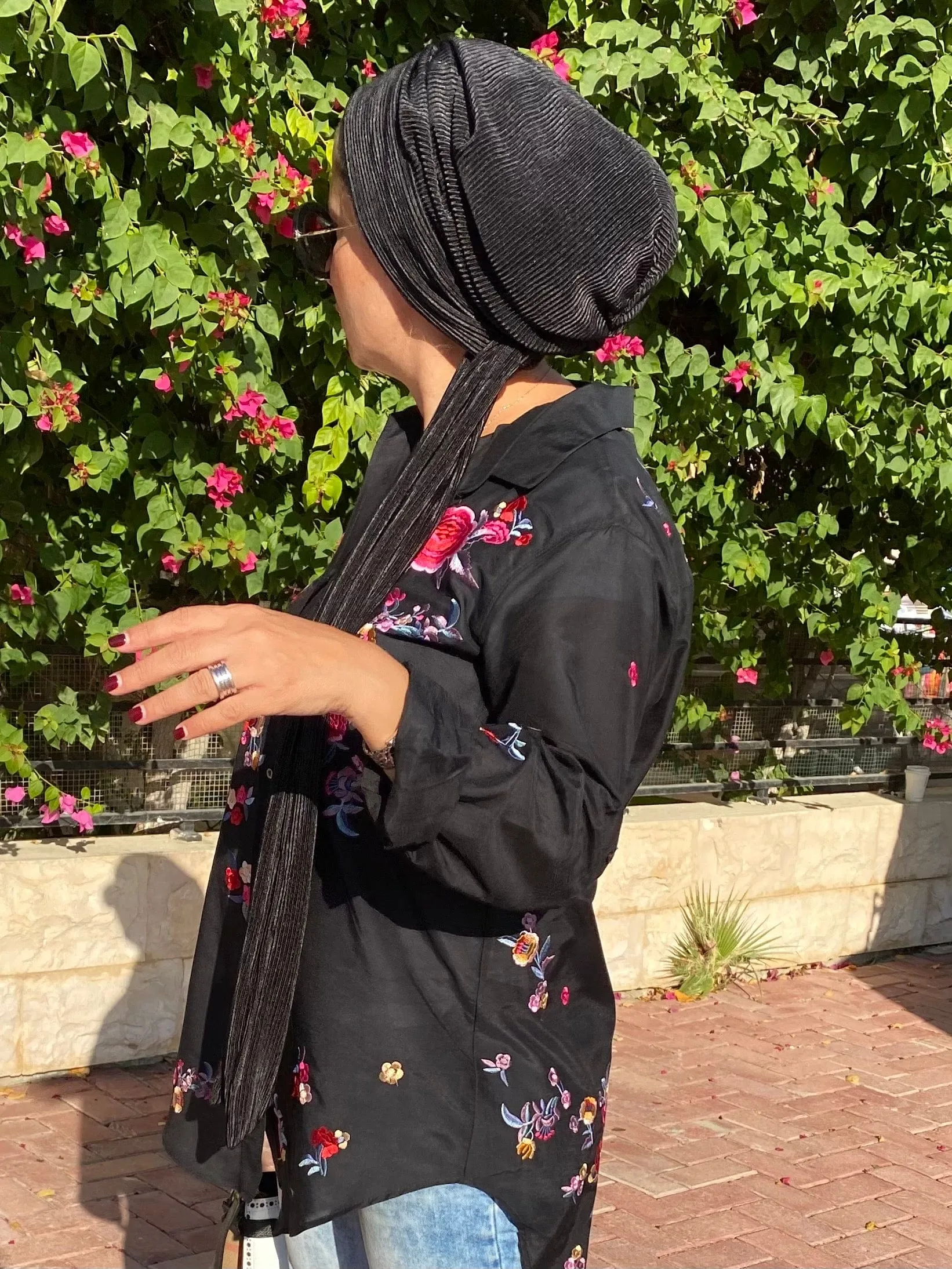 Beanie Wrap - Black