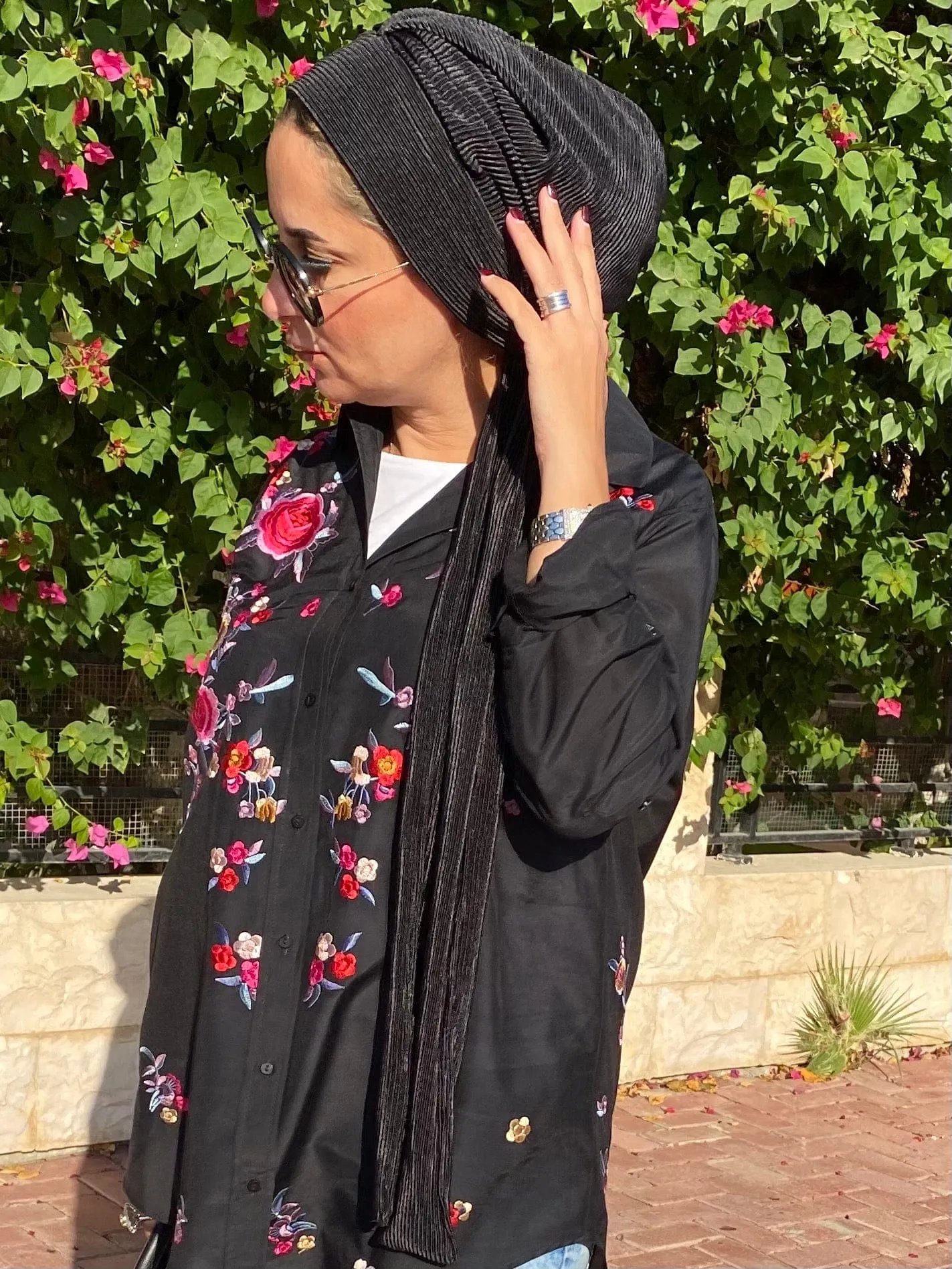 Beanie Wrap - Black