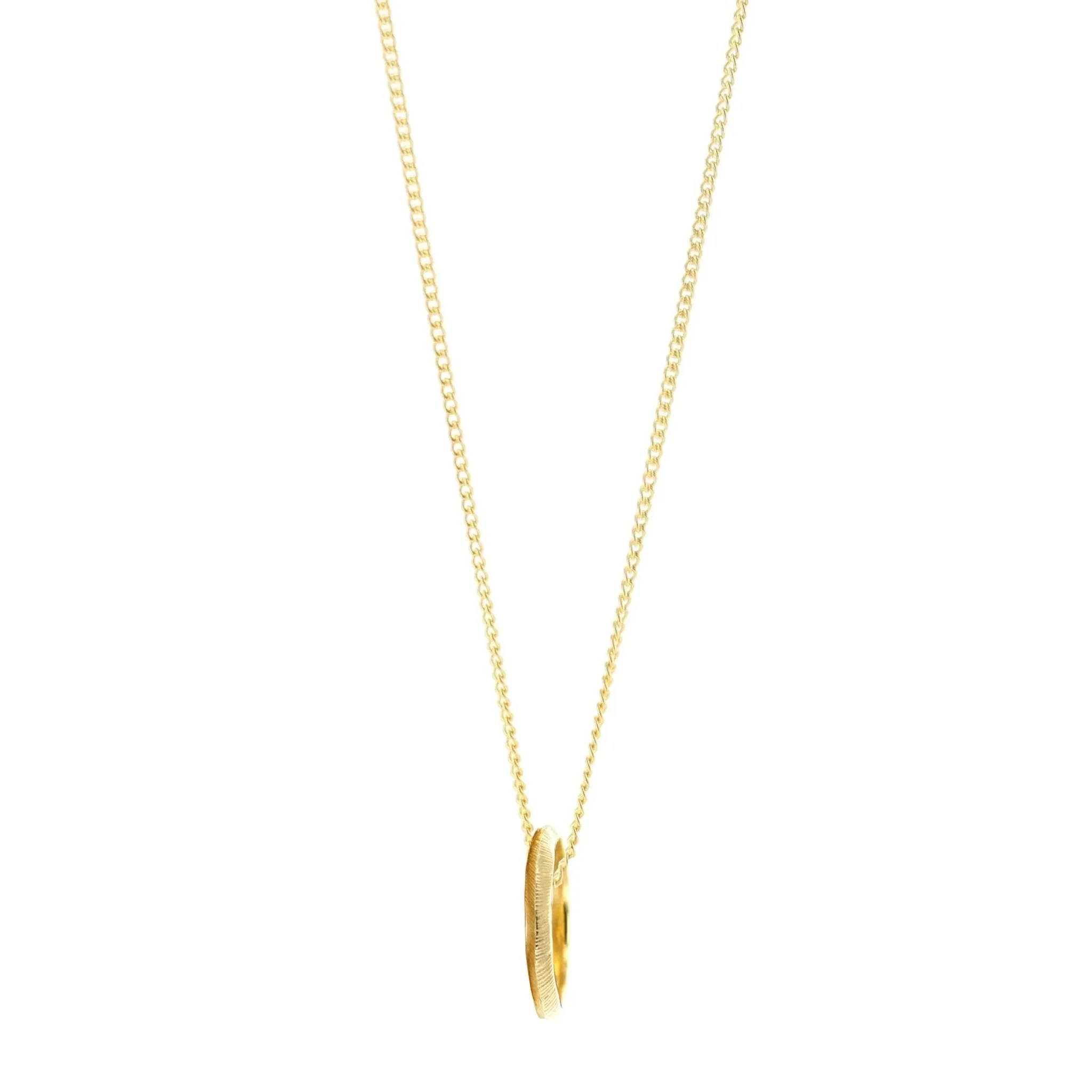 BRAVE STACKING RING & PENDANT GOLD