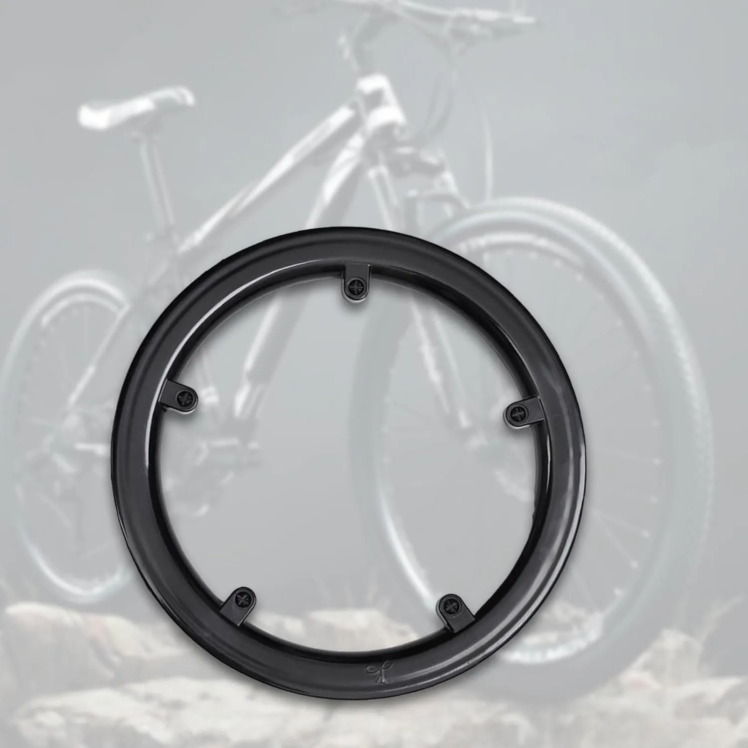 Chainring Guard Chain Loop Protector Easy to Install Lightweight Sprocket Cover Mountain Bike for Riding Replacement Supplies