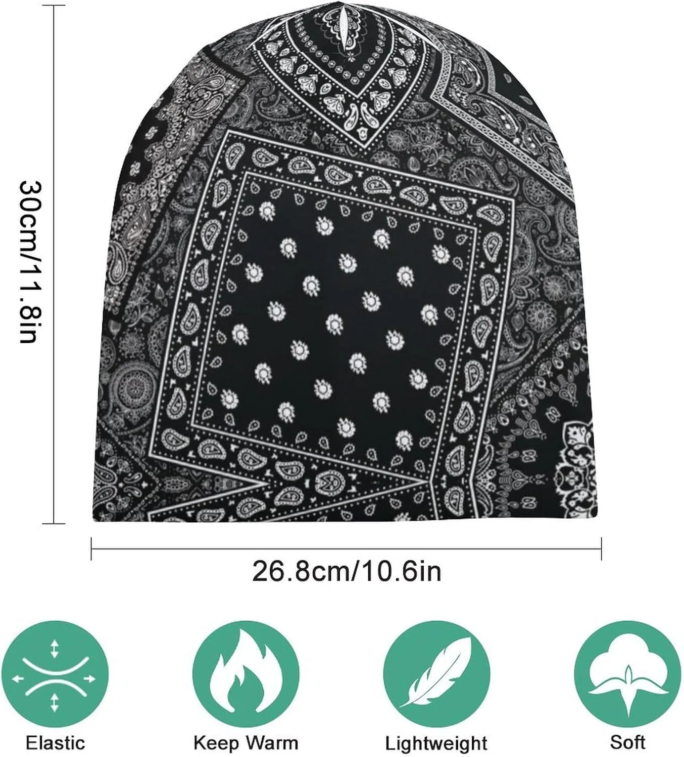 Chemo Headwear Hats Caps for Women, Cancer Headwear Coverings Hats for Women Chemo, Baggy Skull Cap Beanies Women
