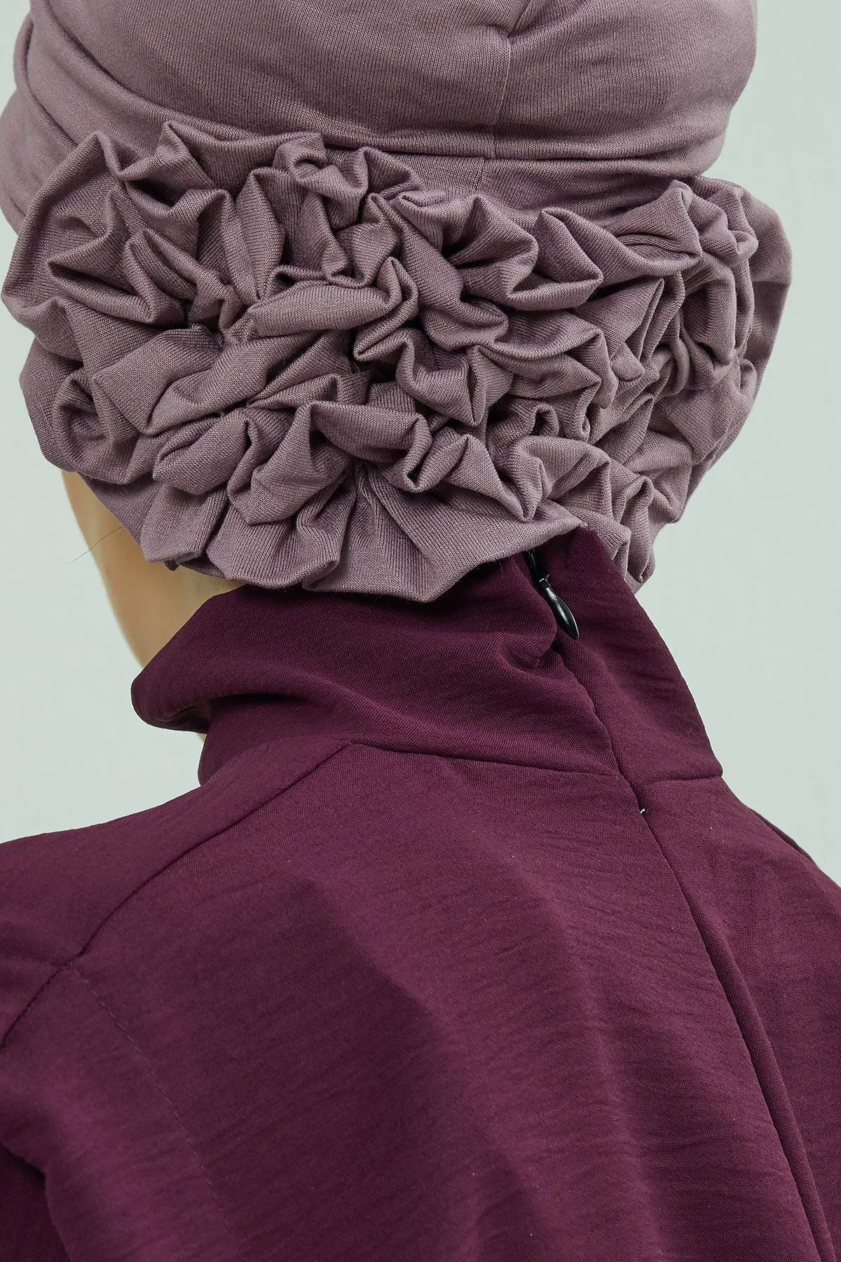 Chic Cotton Instant Turban for Women, Comfortable Lightweight Alopecia and Chemo Head Covering, Trendy Plain Head Turban for Women,B-26