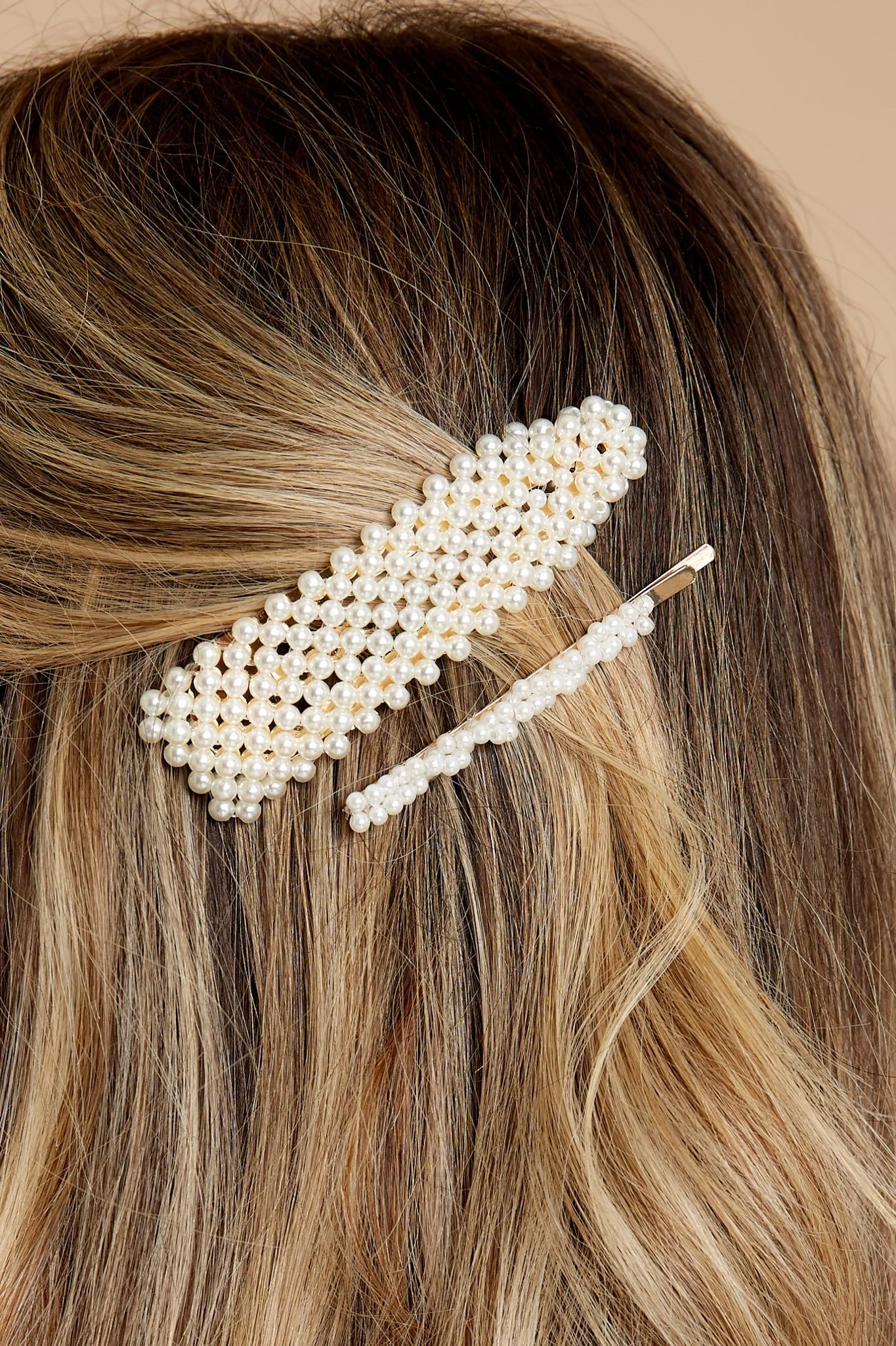 Classy Moves Gold Pearl Hair Pins