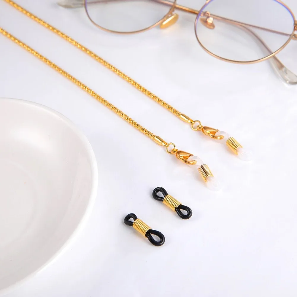 Face Mask chain gold | silver | brass necklace | Mask holder Face mask holder | Detachable chain Face mask strap fast ship