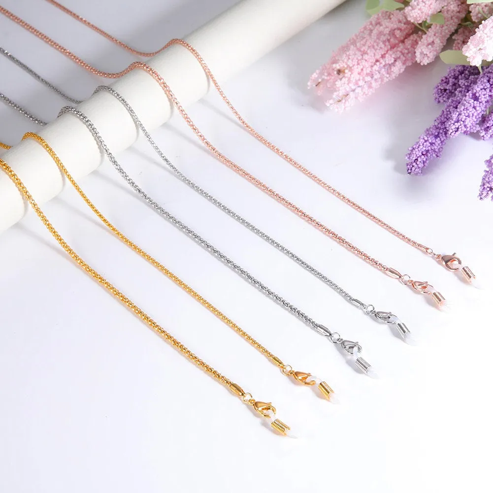 Face Mask chain gold | silver | brass necklace | Mask holder Face mask holder | Detachable chain Face mask strap fast ship