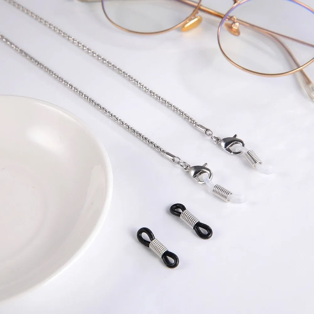 Face Mask chain gold | silver | brass necklace | Mask holder Face mask holder | Detachable chain Face mask strap fast ship