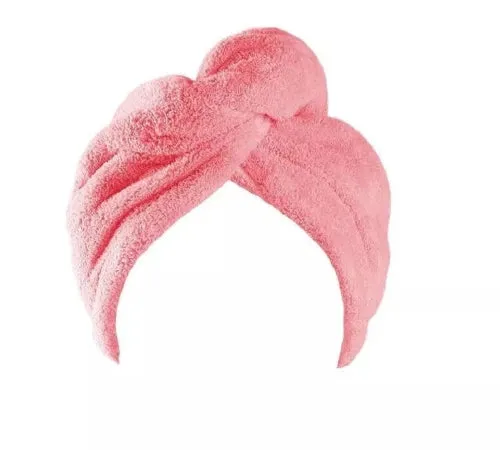 HAIR TOWEL WRAP 3 PACK HAIR TOWEL TURBINE COTTON SHOWER HAT CAP QUICK DRY