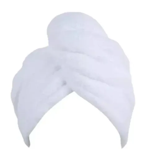 HAIR TOWEL WRAP 3 PACK HAIR TOWEL TURBINE COTTON SHOWER HAT CAP QUICK DRY