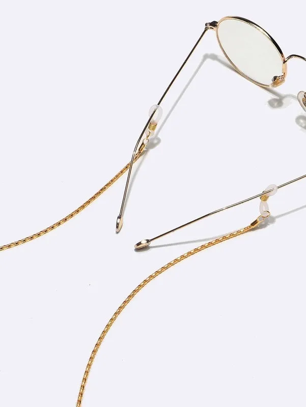 Hollow Metal Eyeglass Chain Nhbc131153