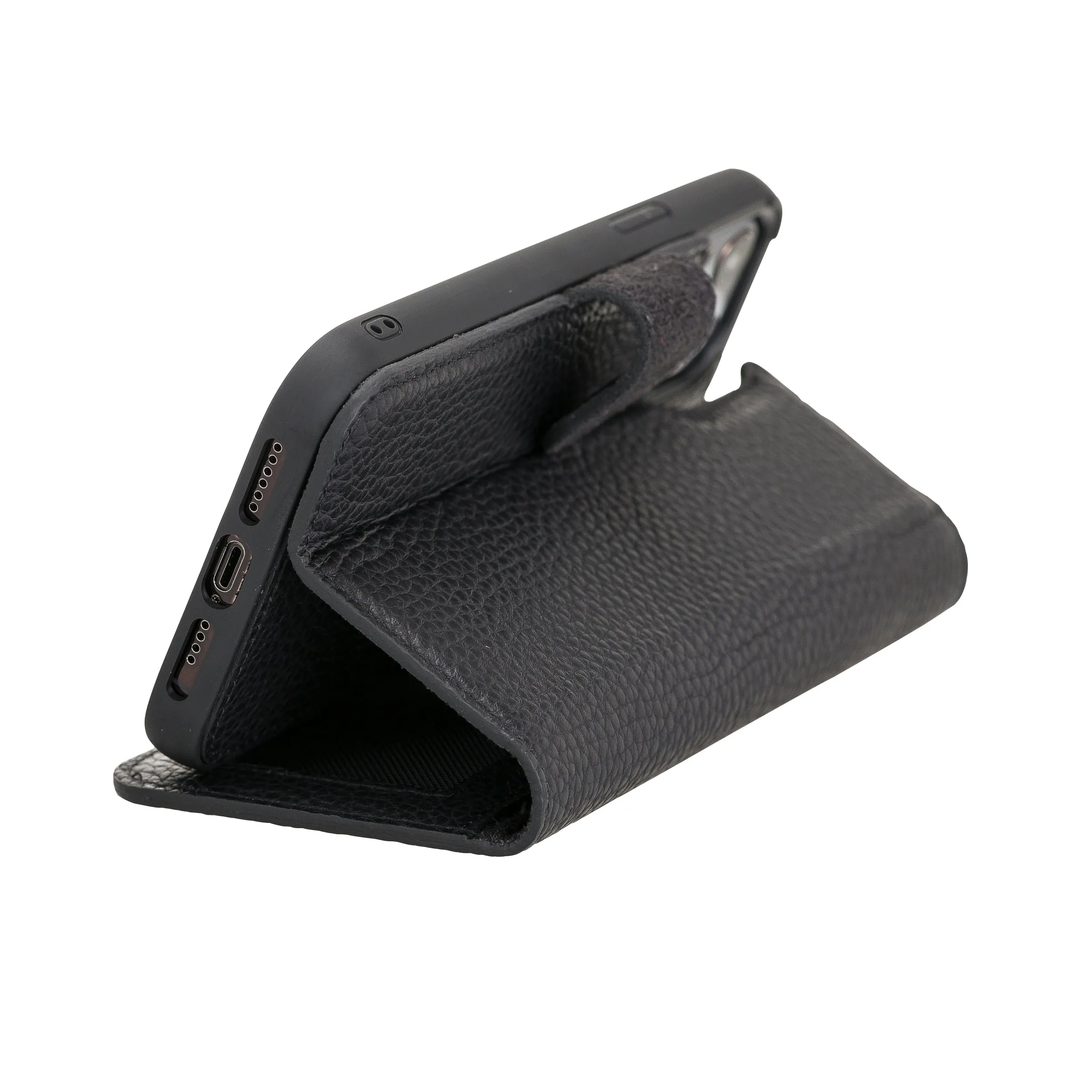 iPhone 12 Pro Max Leather Wallet Case