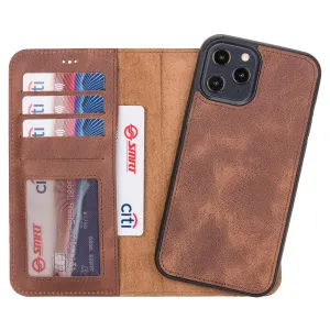 iPhone 12 Pro Max Leather Wallet Case