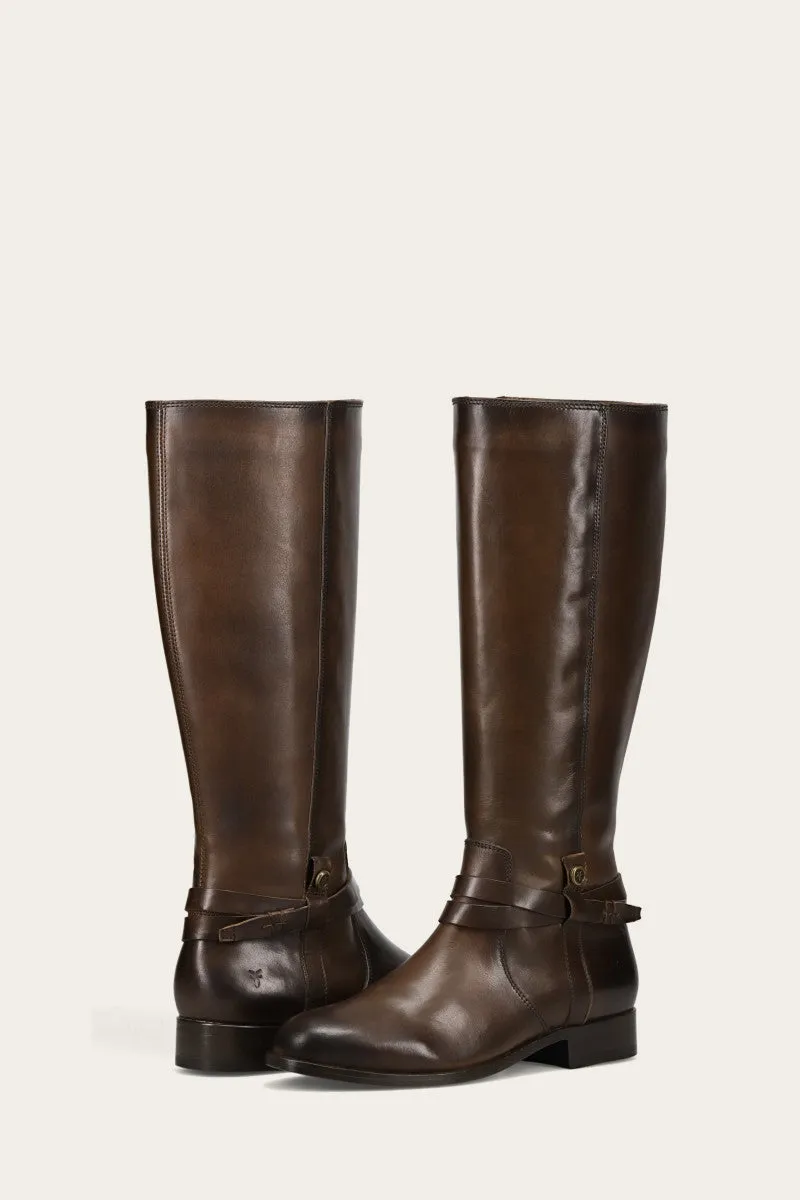 Melissa Belted Tall Wide Calf