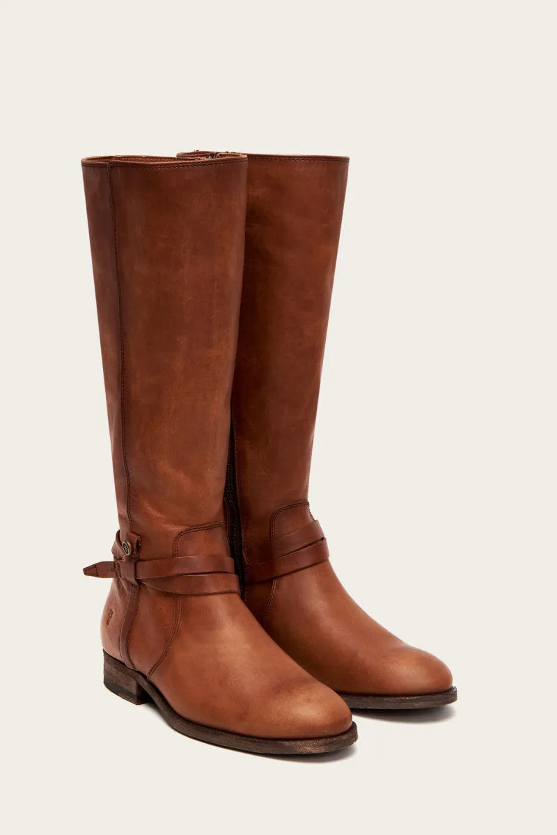 Melissa Belted Tall Wide Calf