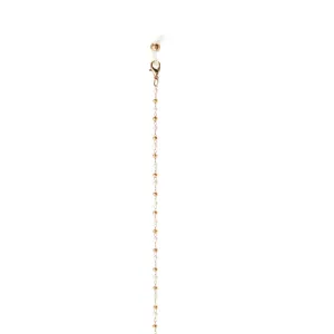 METAL GOLD BEADS & PEARLS EYEGLASS & MASK CHAIN-7-G