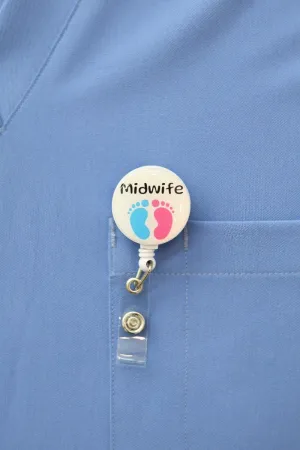Midwife Baby Gender ID Badge