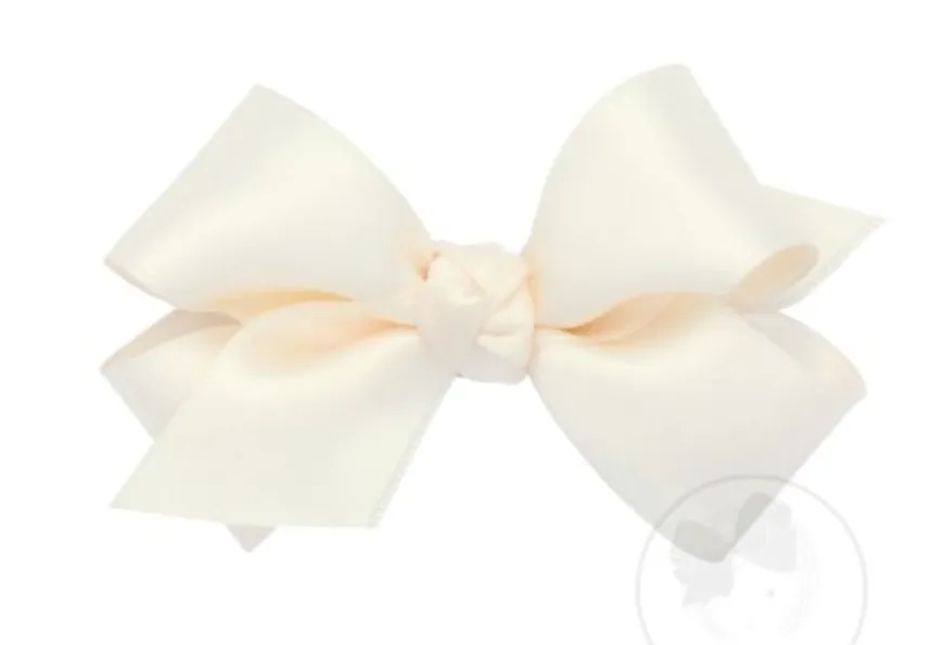 Mini Classic French Satin Hair Bow