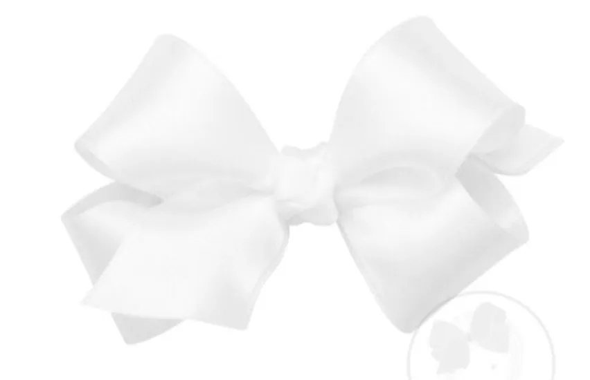 Mini Classic French Satin Hair Bow