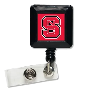 NC State Wolfpack Square Retractable Badge Holder