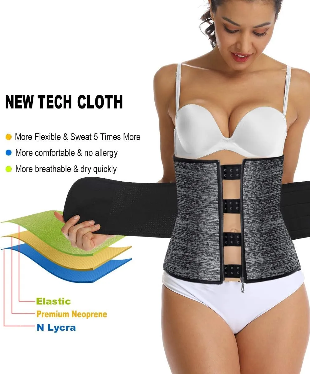 Neoprene Sweat Waist Trainer Corset Trimmer Shaper Belt for Women