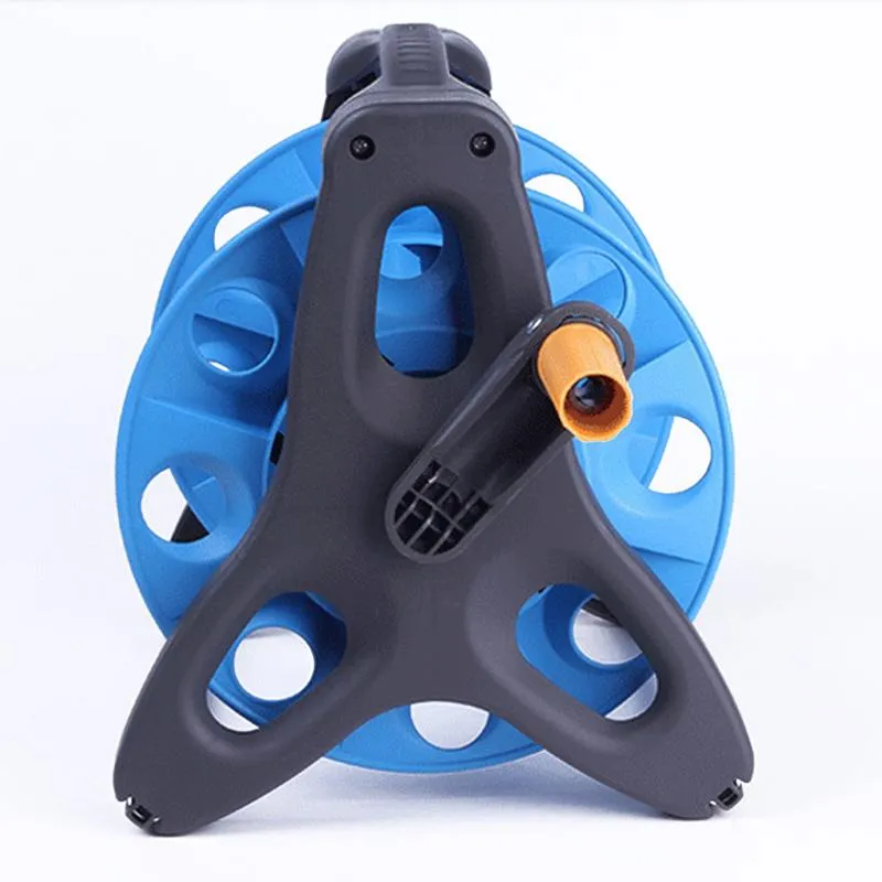 Premium Retractable Garden Water Hose Holder Reel