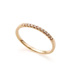 "Gossamer" Diamond Pinky Ring