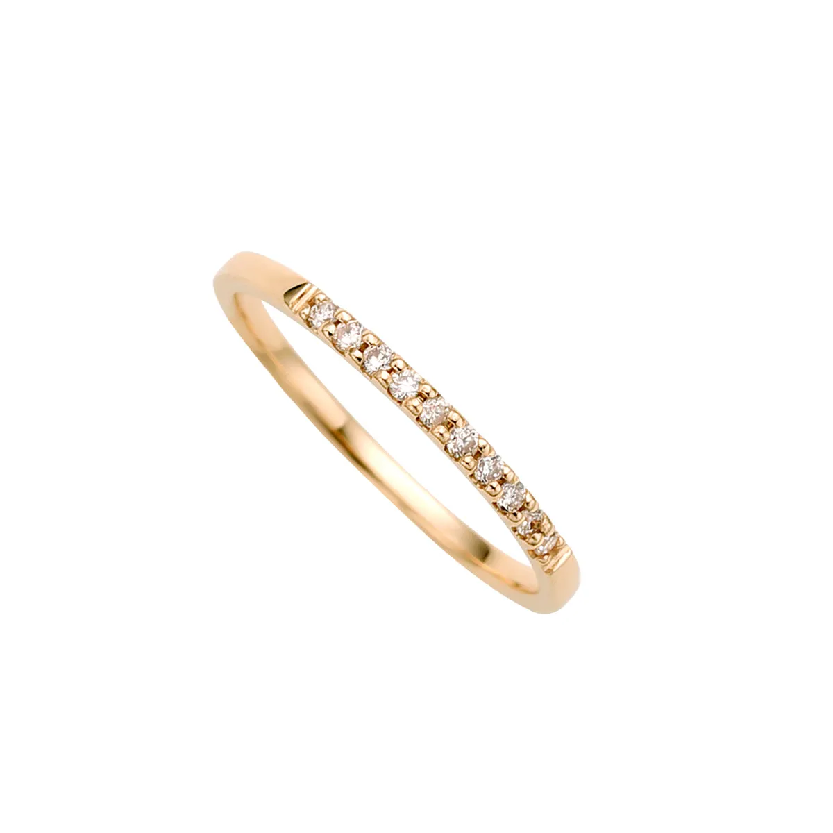 "Gossamer" Diamond Pinky Ring