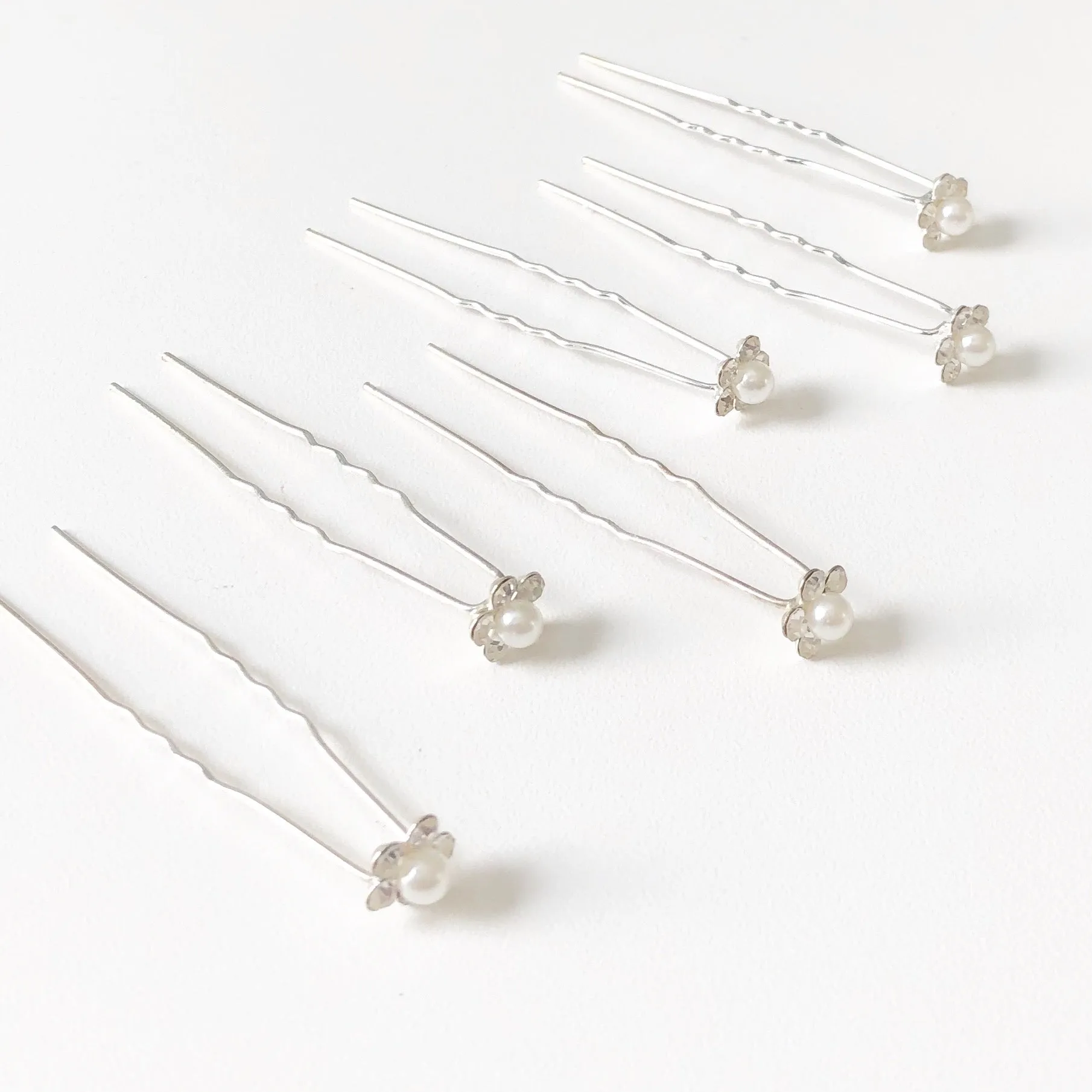 Rhinestone Hair Pins