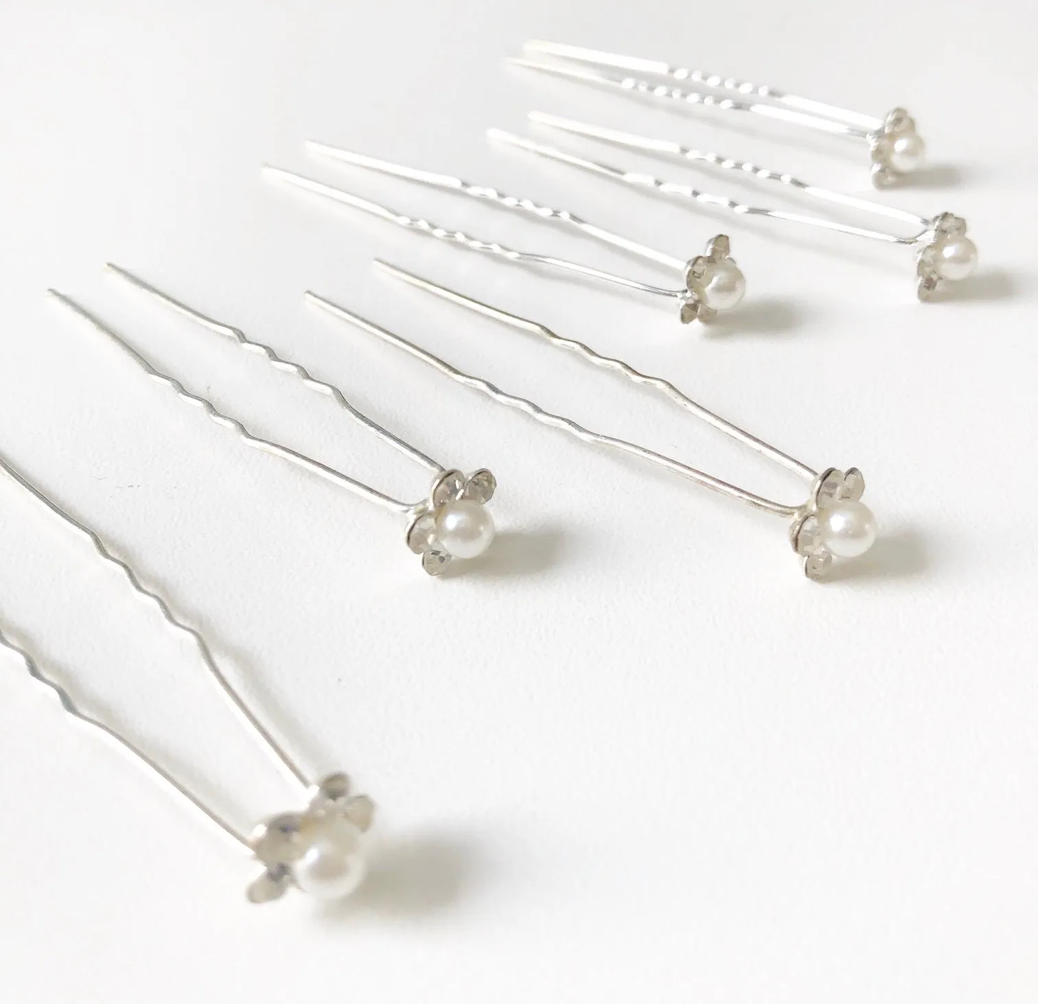 Rhinestone Hair Pins
