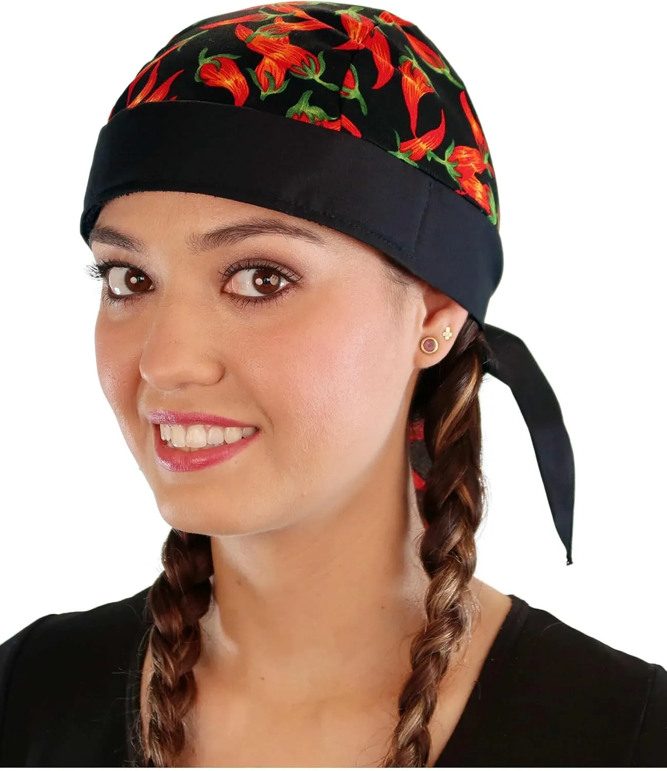 Sparkling EARTH - Skull Caps Doo Rags Do Rag Durag Headwrap Head Wraps Skullies - Made in The USA!