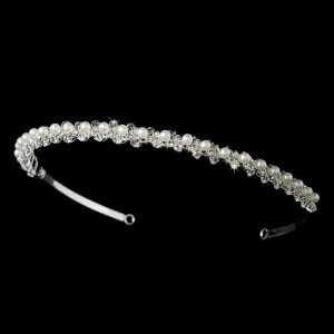 Swarovski Crystal & Pearl Wedding Headband