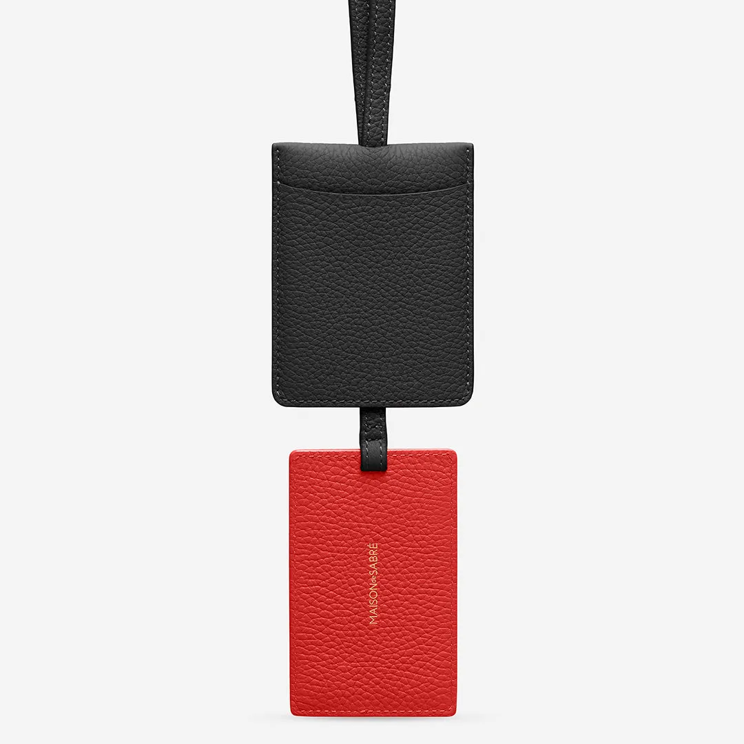 The ID Lanyard - Rouge Noir