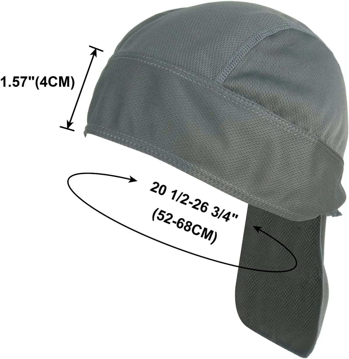 TopTie Custom Printing Cycling Do Rag Skull Cap Sweat Wicking Doo Rags Helmet Liner Cooling Cap