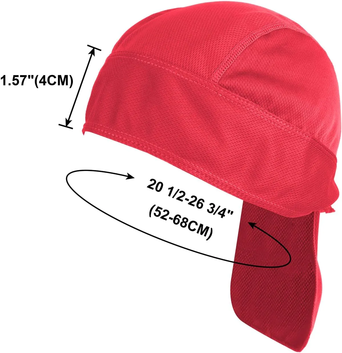 TopTie Custom Printing Cycling Do Rag Skull Cap Sweat Wicking Doo Rags Helmet Liner Cooling Cap