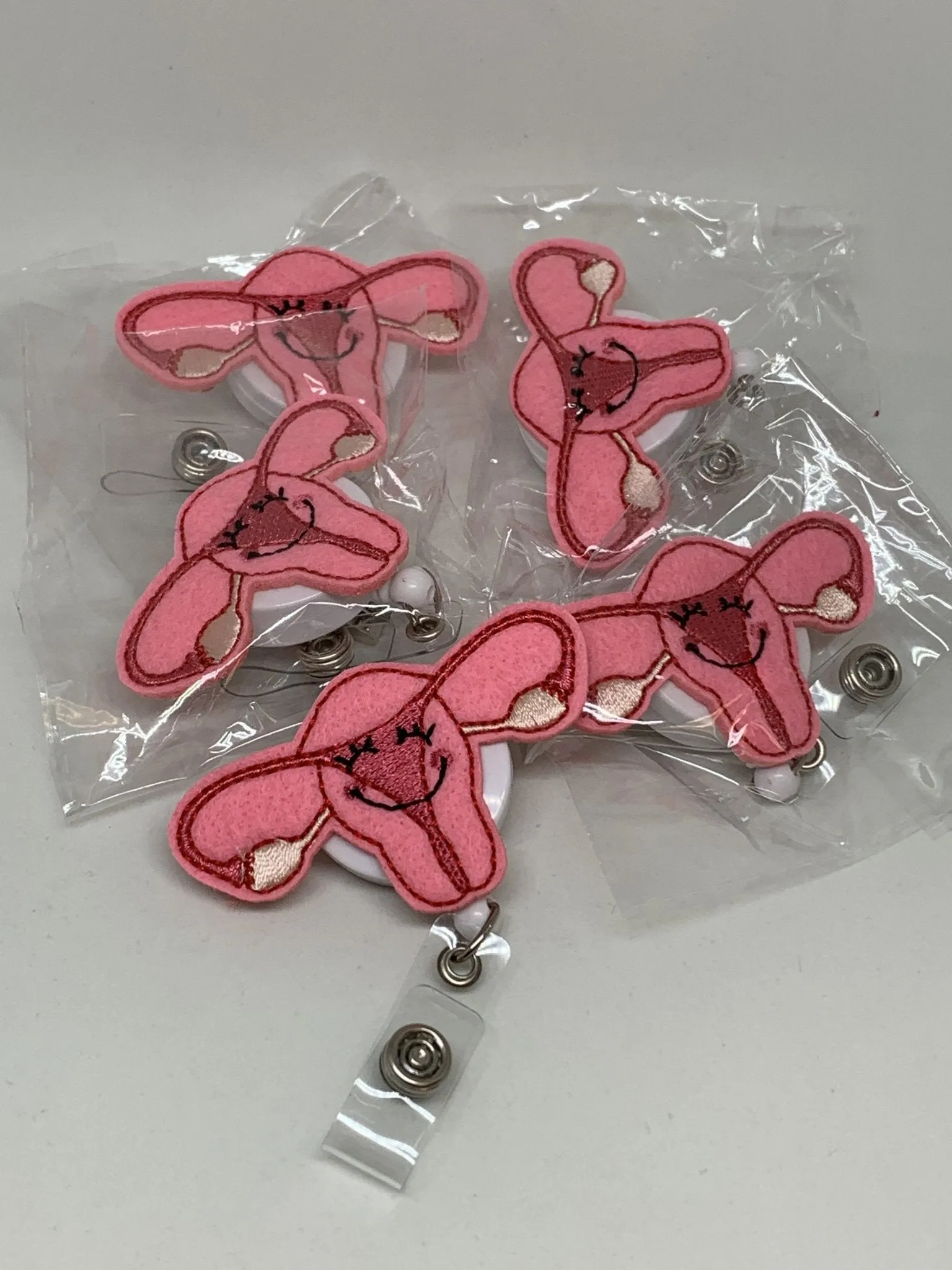 Uterus Retractable ID Holder
