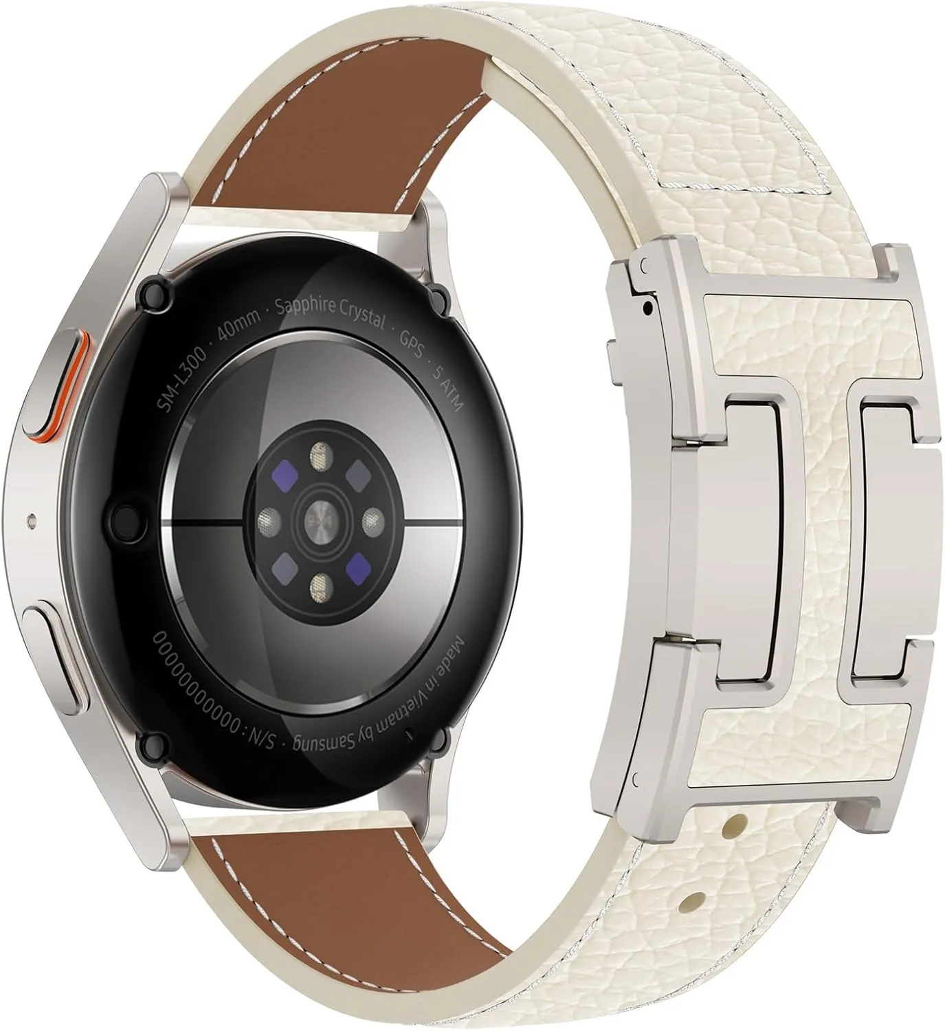XINGYAS Leather Magnetic Watch Band Compatible for Samsung Galaxy Watch 7 Band 40mm 44mm 42mm 46mm 43mm 47mm 45mm, Replacement Strap for Women 20mm Watch 7/6/5/4/FE/6 Classic/4 Classic/5 Pro/Active 2
