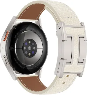 XINGYAS Leather Magnetic Watch Band Compatible for Samsung Galaxy Watch 7 Band 40mm 44mm 42mm 46mm 43mm 47mm 45mm, Replacement Strap for Women 20mm Watch 7/6/5/4/FE/6 Classic/4 Classic/5 Pro/Active 2